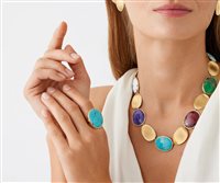 Anello Marco Bicego Donna Lunaria in Oro Turchese AB564_TUM01 - AB564_TUM01